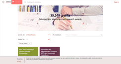 Desktop Screenshot of becas-santander.com